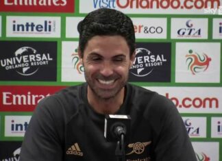 What Arteta says about Arsenal’s new signing, Zinchenko