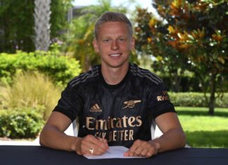 Oleksandr Zinchenko has joined Arsenal from Manchester City