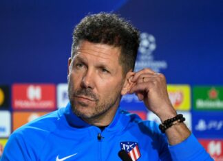 Simeone reacts after Atletico loss at home to Villarreal