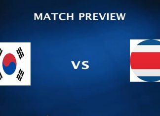 Korea vs Costa Rica Prediction and Preview