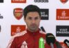 What Arteta said after Arsenal Dropped 3 points against Everton in the Title Race
