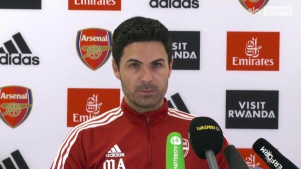 What Arteta said after Arsenal Dropped 3 points ag...