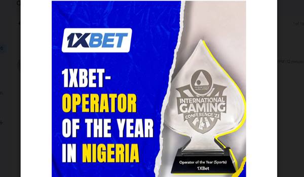 1xBet became the Operator of the Year in sport bet...