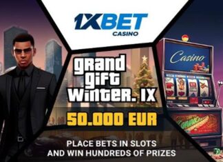 Take part in Grand Gift Winter tournament and claim your share of the €50,000 prize pool!